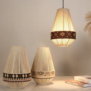 Bright Bohemian Chic Fringe Pendant – Hanging Lamp Inspired by Tribes with Elegant Style and Graceful Fringes
