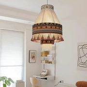 Bright Bohemian Chic Fringe Pendant – Hanging Lamp Inspired by Tribes with Elegant Style and Graceful Fringes