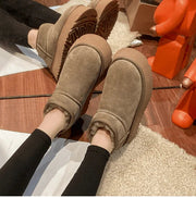 Women's Winter Boots with Fur Lining and Non-Slip Sole - Comfort and Elegance for Winter