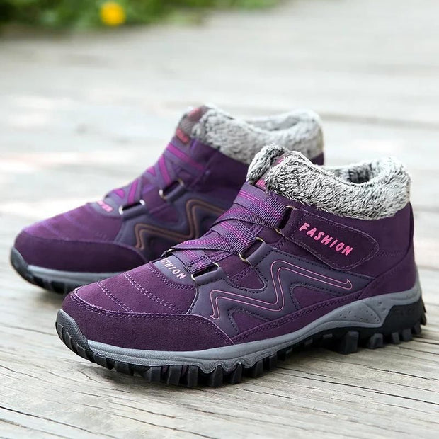 Women's Black Orthopedic Ankle Boots with Arch Support - Optimal Comfort for Daily Use