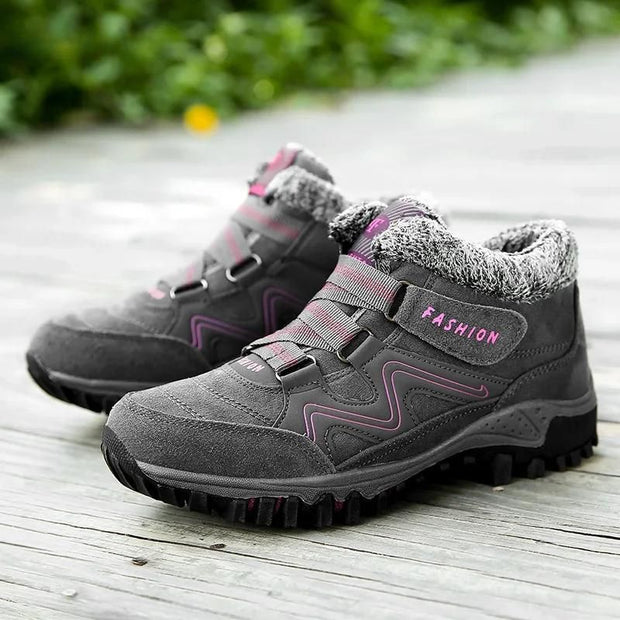 Women's Black Orthopedic Ankle Boots with Arch Support - Optimal Comfort for Daily Use