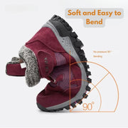 Women's Black Orthopedic Ankle Boots with Arch Support - Optimal Comfort for Daily Use