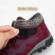 Women's Black Orthopedic Ankle Boots with Arch Support - Optimal Comfort for Daily Use
