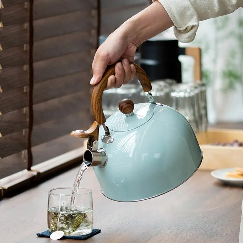 Elegant Stainless Steel Kettle - Efficient and Stylish!