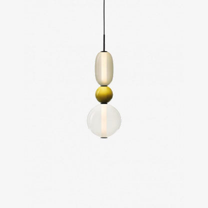 Vibrant Candy Glass LED Chandelier - A Modern and Elegant Touch