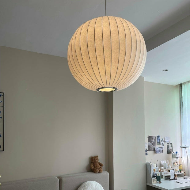 Nordic Chic Suspension – Elegant Wood and Steel Design Perfect for Refined Spaces