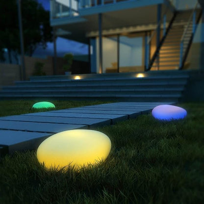 Lumière de jardin LED en pavé vif – Lampe extérieure étanche avec télécommande et 16 couleurs éblouissantes !