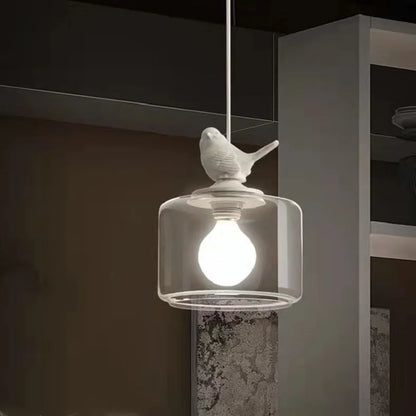 Suspension lumineuse en pendule inspirée des oiseaux – Une belle fusion de la nature et de l'art moderne
