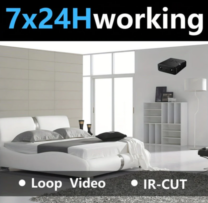 Ultra HD WiFi Security Camera – Discreet surveillance with clear sound and crystal-clear vision