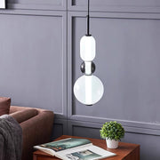 Lustre LED en verre à bonbon vibrant - Une touche moderne et élégante