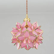 Dazzling Capiz Shell Chandelier – Chic Illumination in Metal and Glass for your Living and Dining Spaces
