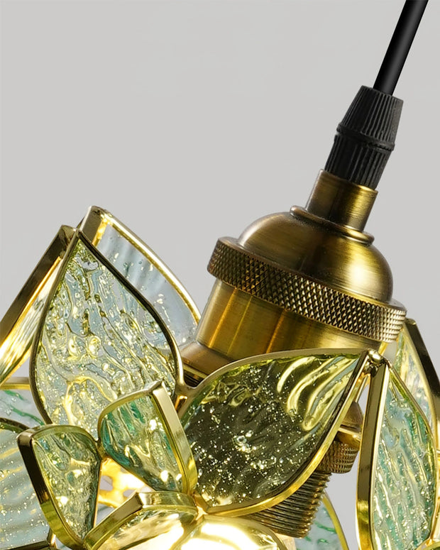 Dazzling Capiz Shell Chandelier – Chic Illumination in Metal and Glass for your Living and Dining Spaces