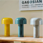 Elegant Italian Mushroom Table Lamp – Wireless Convenience Meets Modern Sophistication