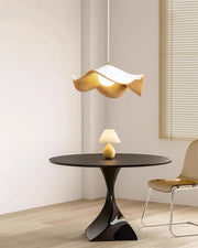 Casia Suspension Inspired by the Lotus – A Dazzling Blend of Metal and Resin