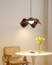 Casia Suspension Inspired by the Lotus – A Dazzling Blend of Metal and Resin