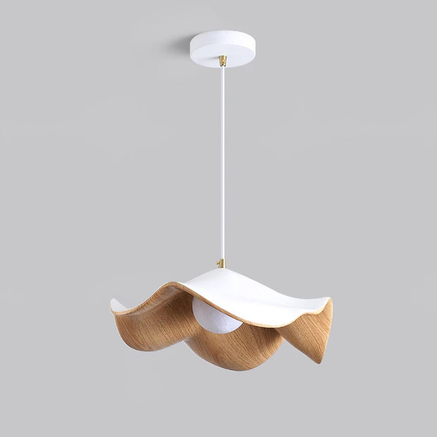 Casia Suspension Inspired by the Lotus – A Dazzling Blend of Metal and Resin