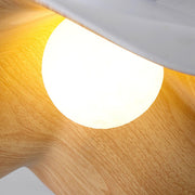 Casia Suspension Inspired by the Lotus – A Dazzling Blend of Metal and Resin