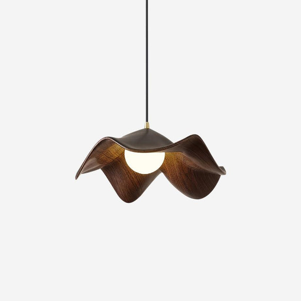 Casia Suspension Inspired by the Lotus – A Dazzling Blend of Metal and Resin