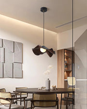 Casia Suspension Inspired by the Lotus – A Dazzling Blend of Metal and Resin