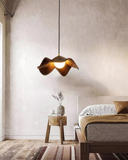 Casia Suspension Inspired by the Lotus – A Dazzling Blend of Metal and Resin