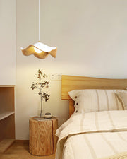 Casia Suspension Inspired by the Lotus – A Dazzling Blend of Metal and Resin
