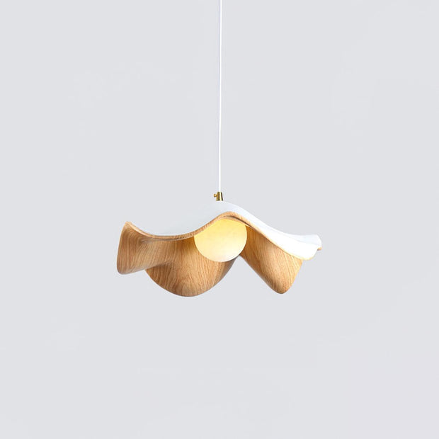 Casia Suspension Inspired by the Lotus – A Dazzling Blend of Metal and Resin