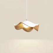 Casia Suspension Inspired by the Lotus – A Dazzling Blend of Metal and Resin
