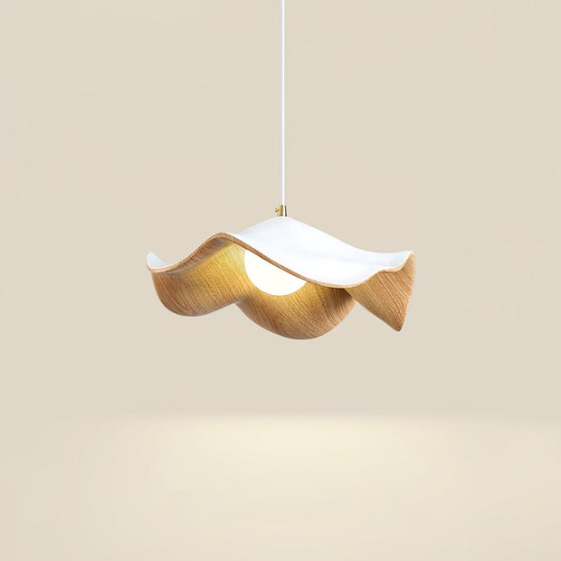 Casia Suspension Inspired by the Lotus – A Dazzling Blend of Metal and Resin