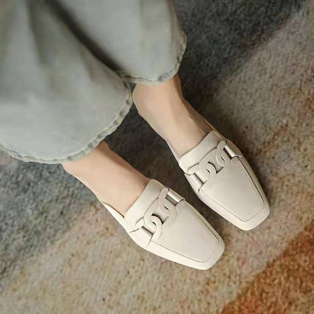 Lightweight Leather Orthopedic Slippers for Women – Comfortable Orthopedic Slippers, Optimal Foot Support