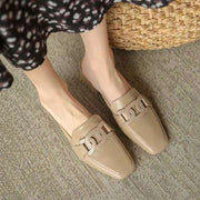 Lightweight Leather Orthopedic Slippers for Women – Comfortable Orthopedic Slippers, Optimal Foot Support