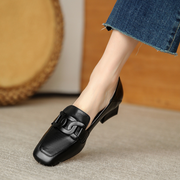 Lightweight Leather Orthopedic Slippers for Women – Comfortable Orthopedic Slippers, Optimal Foot Support