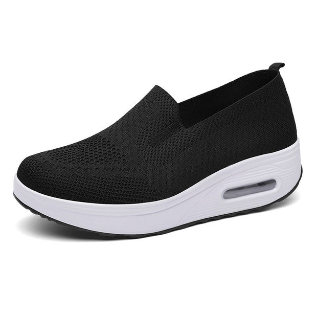 Chaussures Orthopédiques Élégantes pour Femmes - Confort Inégalé, Support Optimal, Faciles à Enfiler, Tige en Textile Respirant