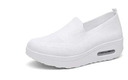 Chaussures Orthopédiques Élégantes pour Femmes - Confort Inégalé, Support Optimal, Faciles à Enfiler, Tige en Textile Respirant