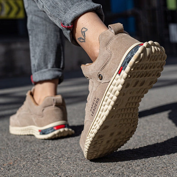 Chaussures de Sécurité Orthopédiques Femme avec Embout en Acier et Semelle Antidérapante – Confort Ergonomique et Durabilité