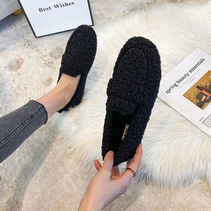 Chaussures en Peluche Azida – Confort Exceptionnel et Élégance Chic pour la Maison