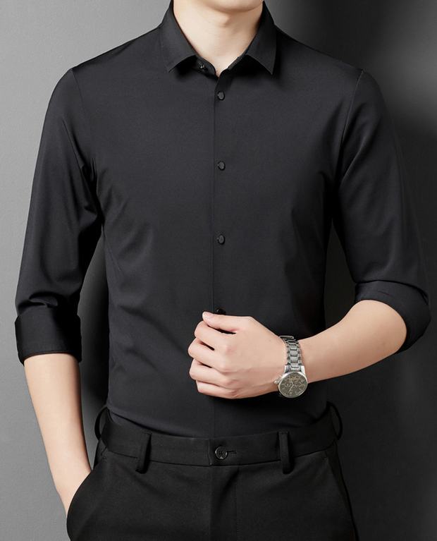 Chemise Stretch Élégante – Confort Optimal et Style Polyvalent