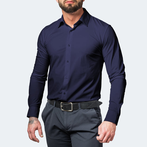 Chemise Stretch Élégante – Confort Optimal et Style Polyvalent
