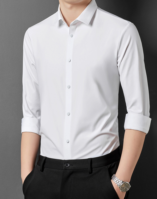 Chemise Stretch Élégante – Confort Optimal et Style Polyvalent
