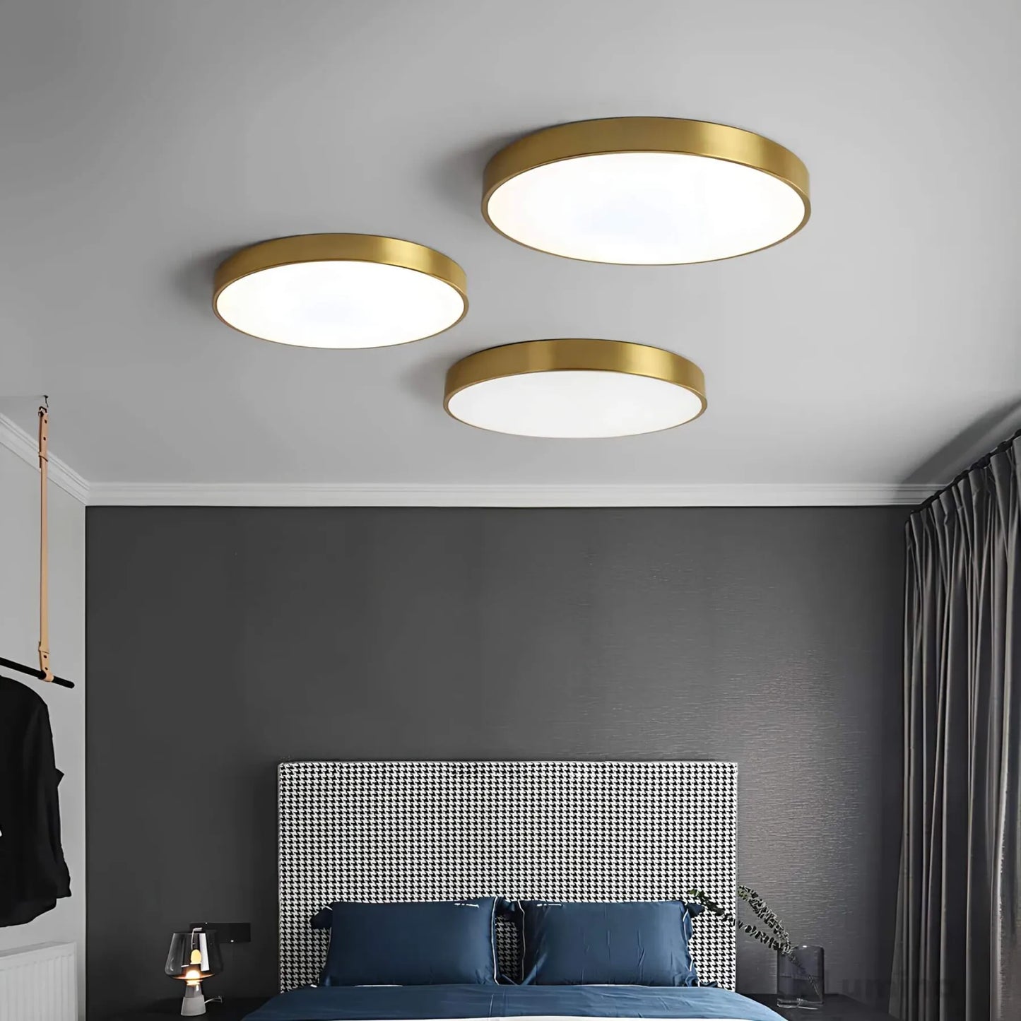 Opulent ChromaCraft Ceiling Light – Sophisticated and Elegant Lighting