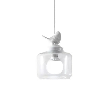 Suspension lumineuse en pendule inspirée des oiseaux – Une belle fusion de la nature et de l'art moderne