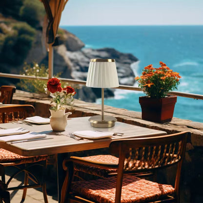 Lampe de table à LED à contrôle tactile sophistiqué - Une élégance intemporelle pour votre espace