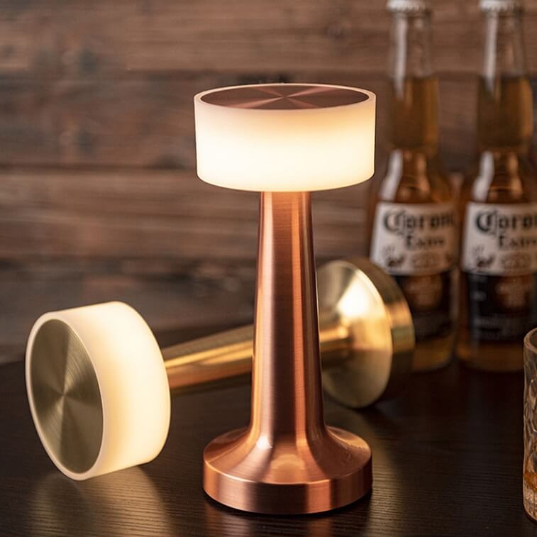 Elegante LuxGlow tafellamp - Aanpasbare dimbare LED-verlichting voor een verfijnde sfeer