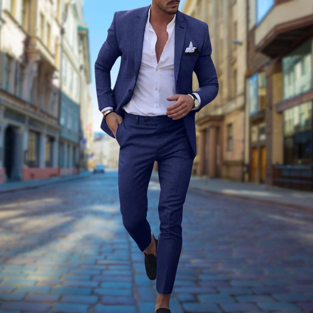 Slim Fit Men's Suit for Wedding - Elegance and Comfort, Premium Fabric, Ideal for All Occasions