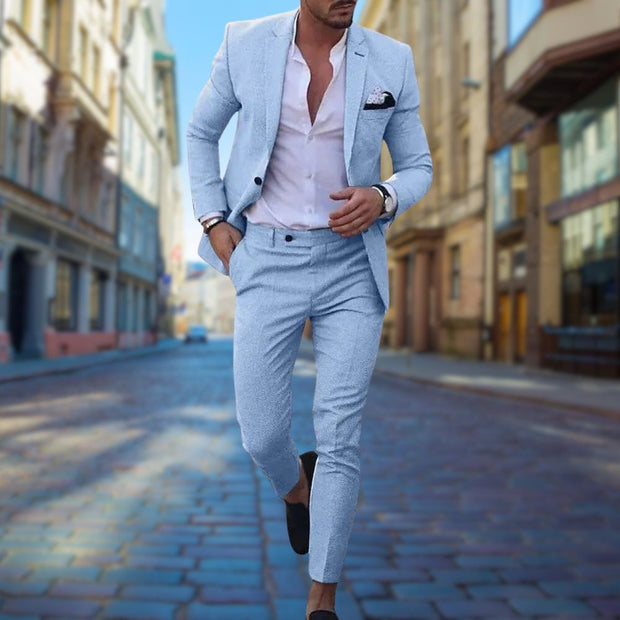 Slim Fit Men's Suit for Wedding - Elegance and Comfort, Premium Fabric, Ideal for All Occasions