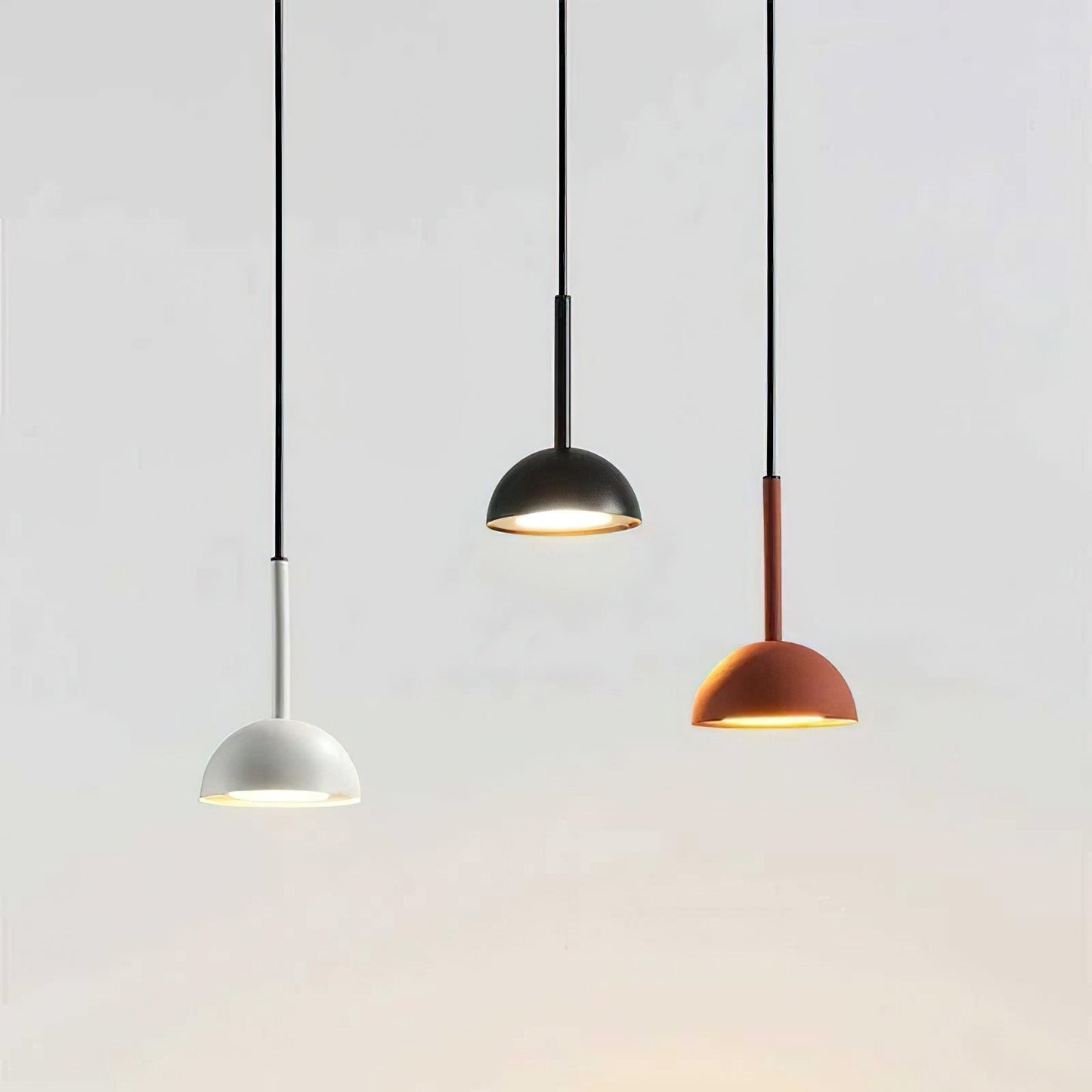 Suspension LED moderne Cupolina élégante – Design en métal stylé pour une touche chic