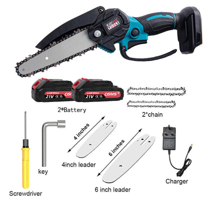 Krachtige draadloze elektrische kettingzaag – Gemakkelijke en lichte houtzaagoplossing