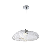 Elegant Blown Glass Pendant – A Chic and Modern LED Centerpiece