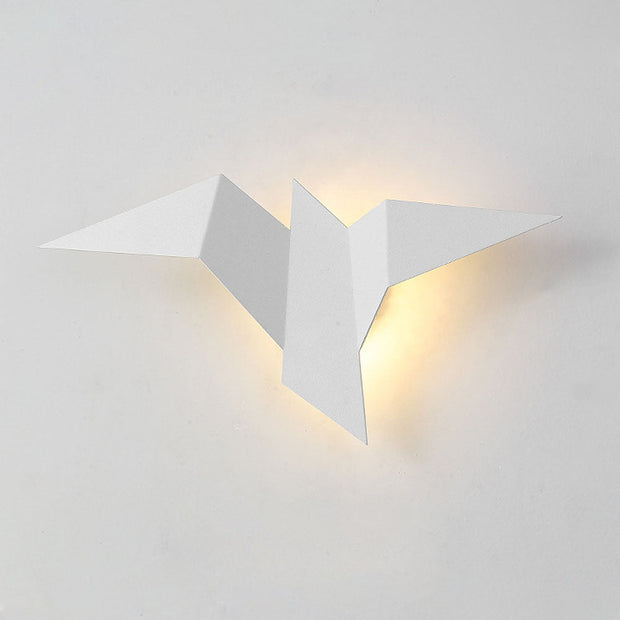 Wall Lamp Inspired by Whimsical Birds – Artistic Iron Lamp to Enhance Your Interior Decor