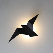 Wall Lamp Inspired by Whimsical Birds – Artistic Iron Lamp to Enhance Your Interior Decor