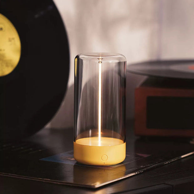 Elegant magnetic design wireless rechargeable LED table lamp